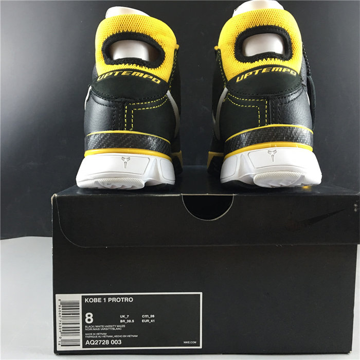 Nike Kobe 1 Protro Black Maize AQ2728-003