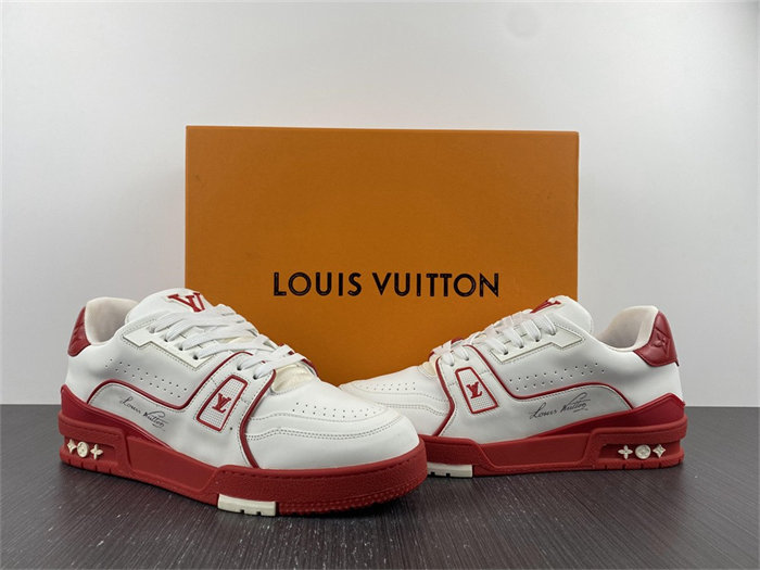 l**is V*t*n trainer white red signature 1aagzo