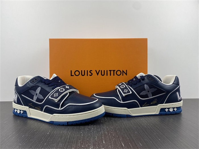 l**is V*t*n trainer navy mesh 1a9deg