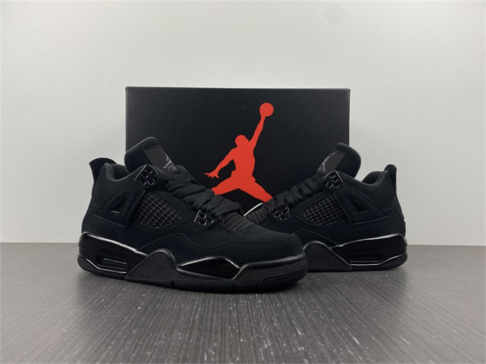 Air Jordan 4 GS“Black Cat” 408452-010