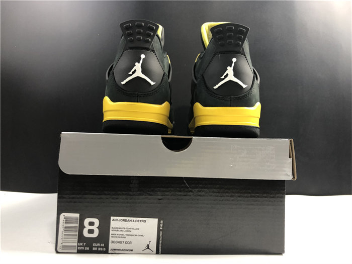 Jordan 4 Retro Thunder 308497-008