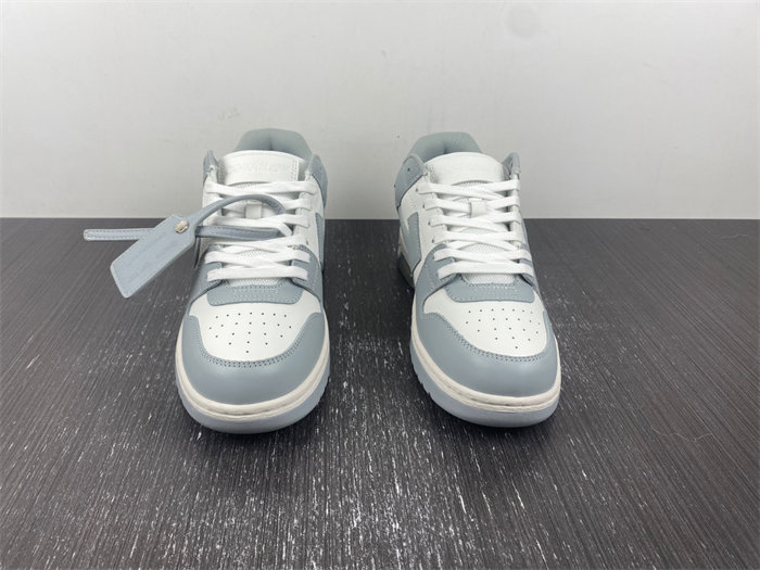 OFF-WHITE Out Of Office "OOO" Low Tops Grey White OMIA189S22LEA0010109