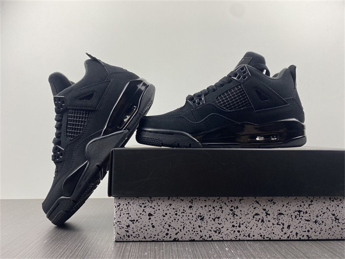 Air Jordan 4 GS“Black Cat”  408452-010