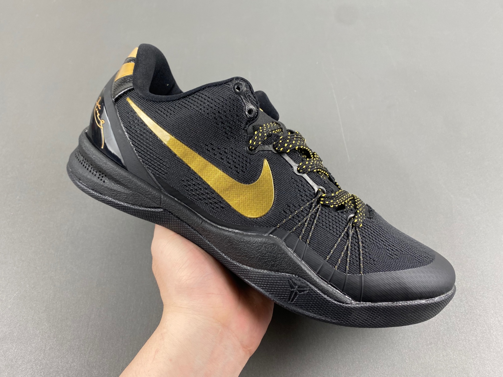 Nike Kobe 8 Elite+ Black Gold   603269-100