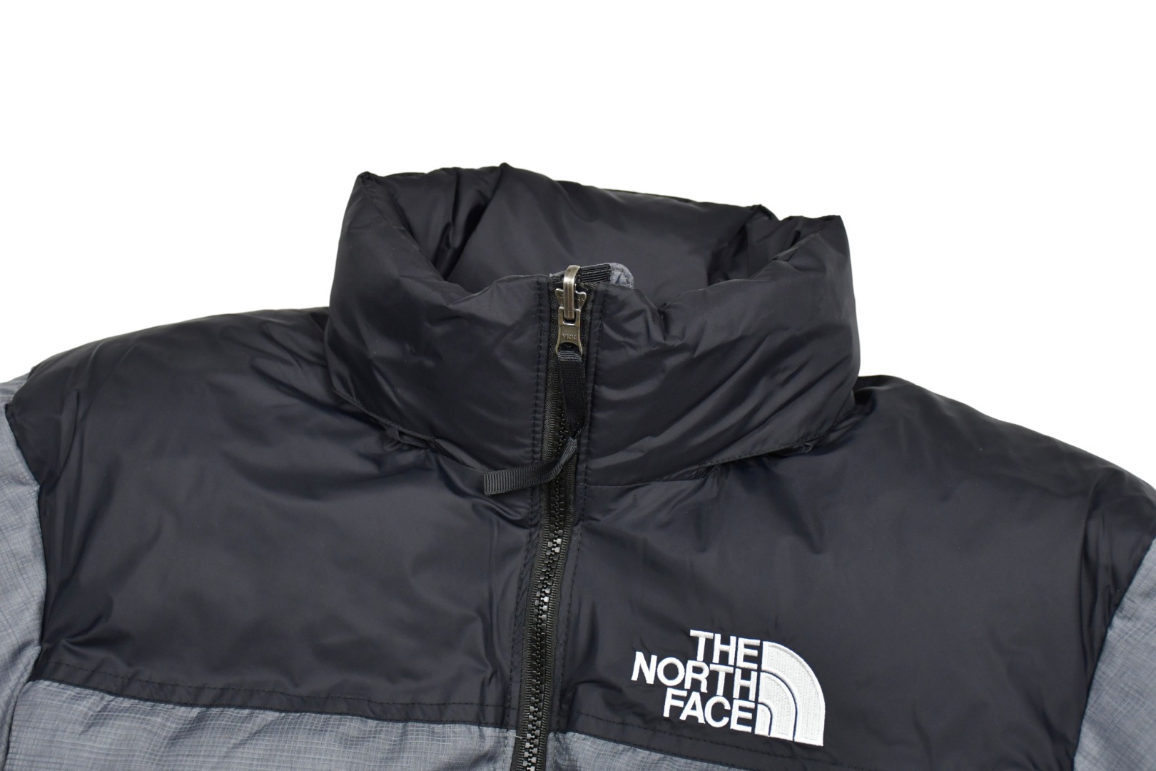 the n0*h f**e t*f  1996 down jacket grey