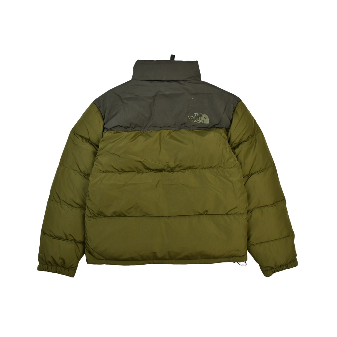 the n0*h f**e t*f  1996 down jacket army green
