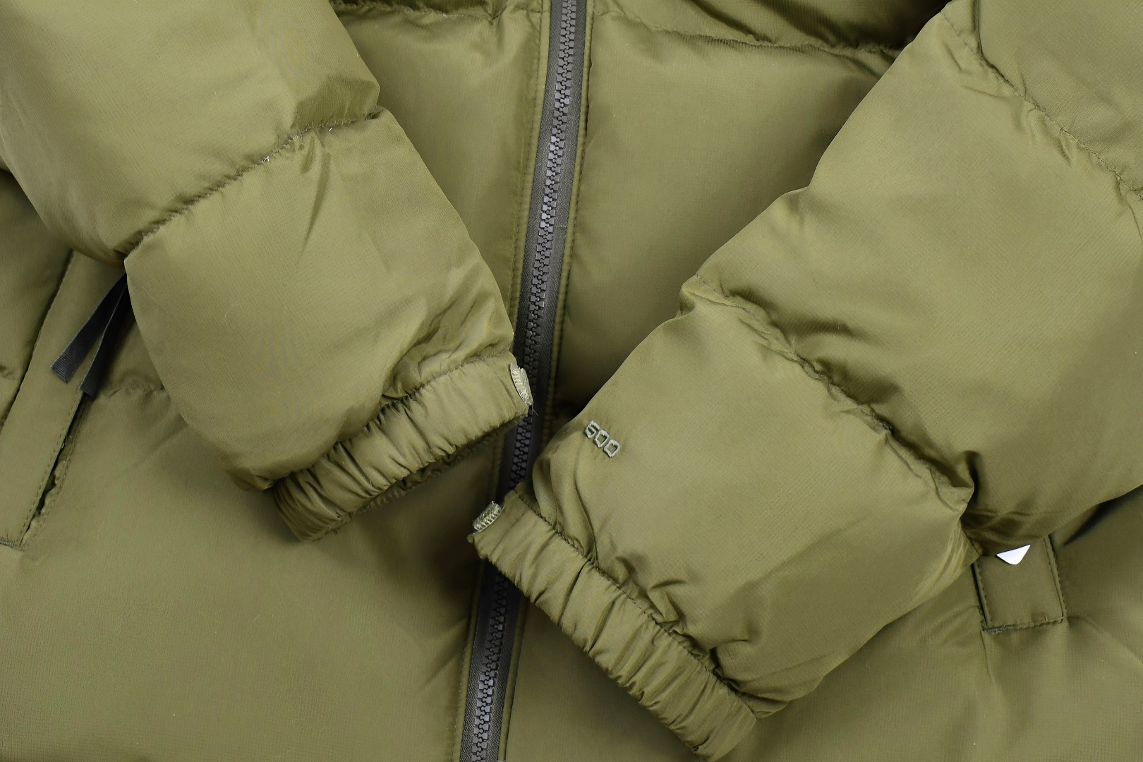 the n0*h f**e t*f  1996 down jacket army green