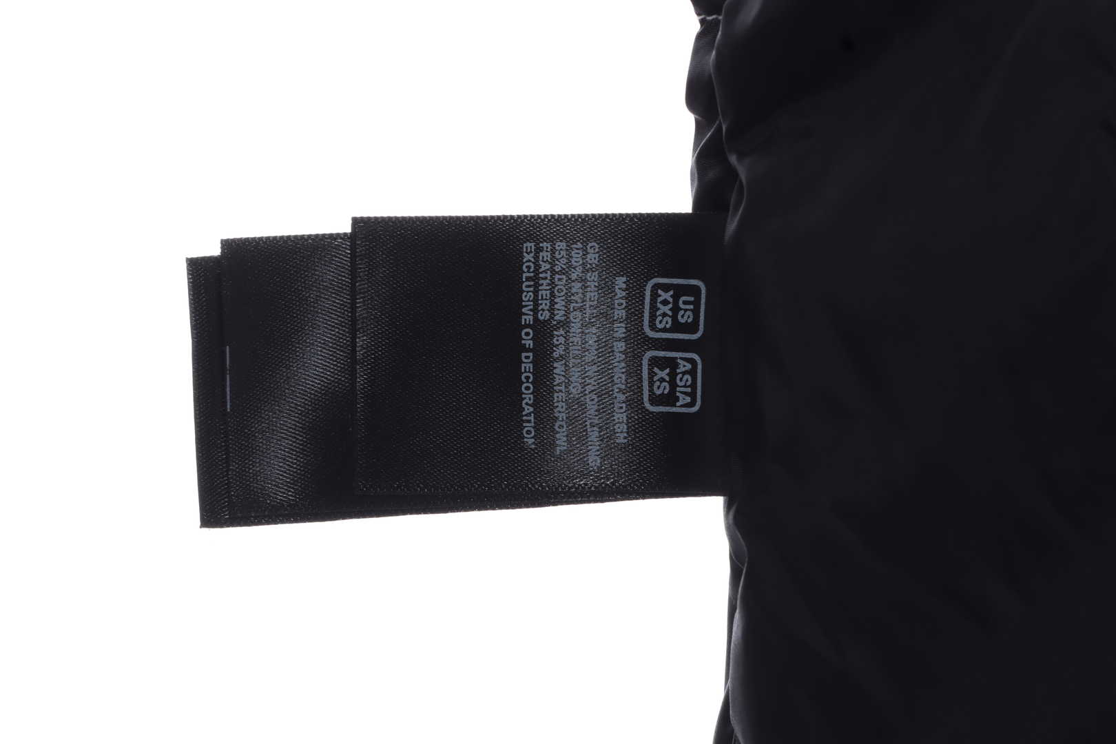 t*f 1996 basic down vest white