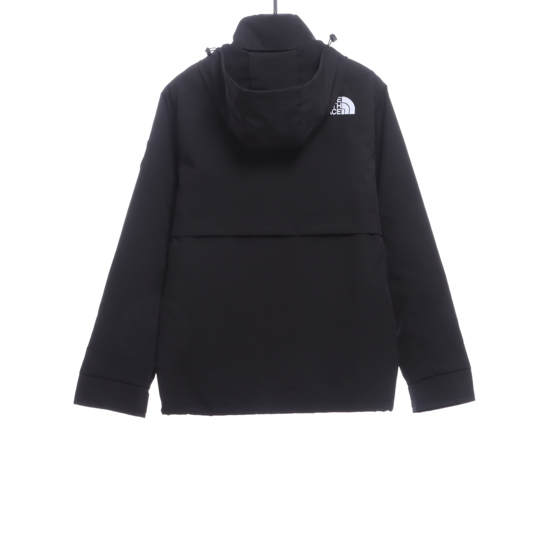 the n0*h F**e sleeve logo embroidered tech jacket