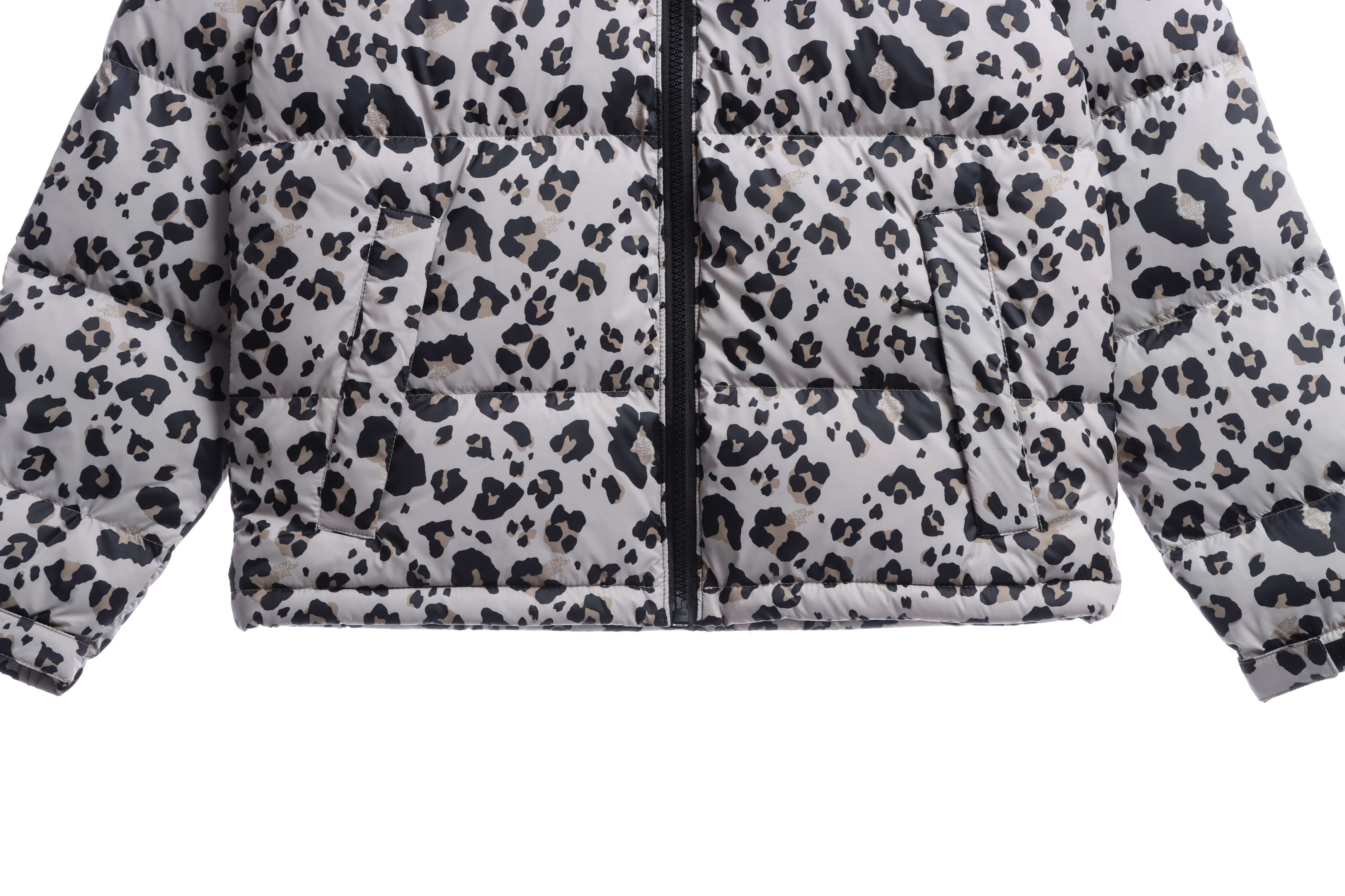 t*f*the n0*h f**e leopard down jacket