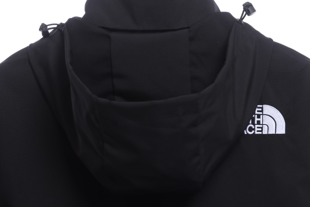 the n0*h F**e sleeve logo embroidered tech jacket