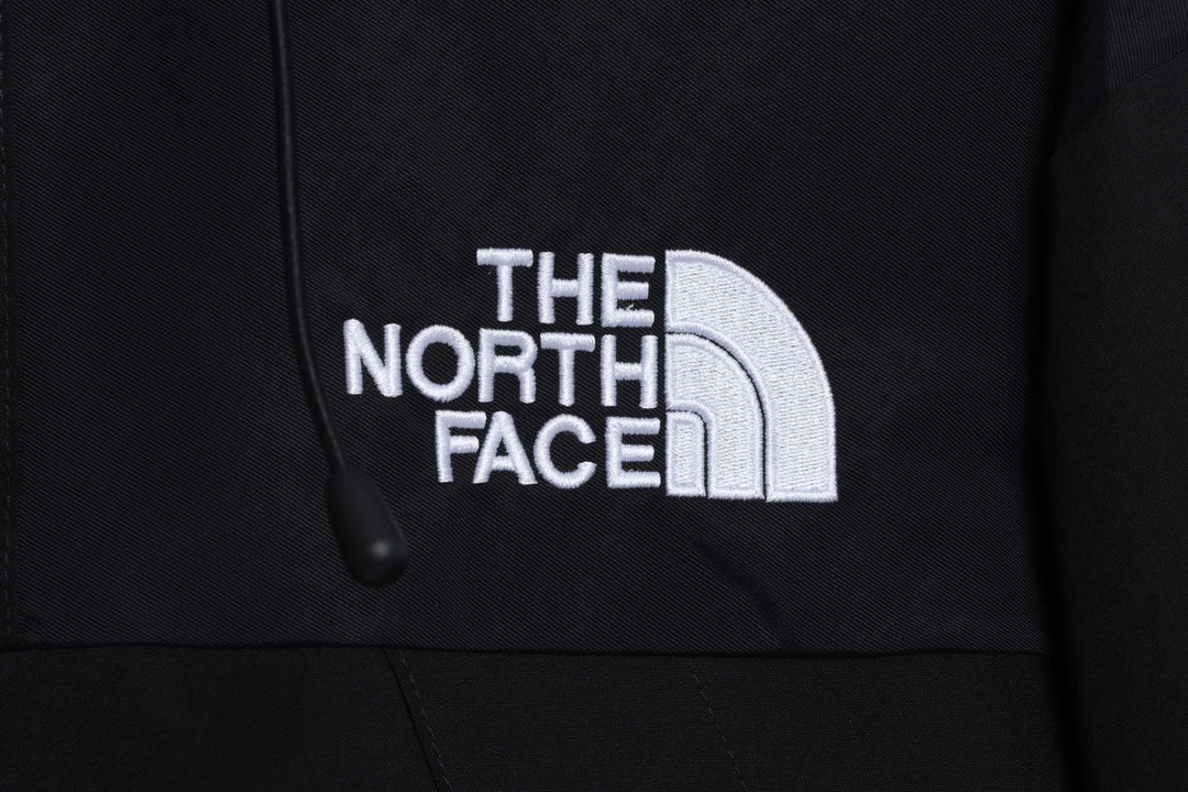 the n0*h F**e contrast color stitching jacket