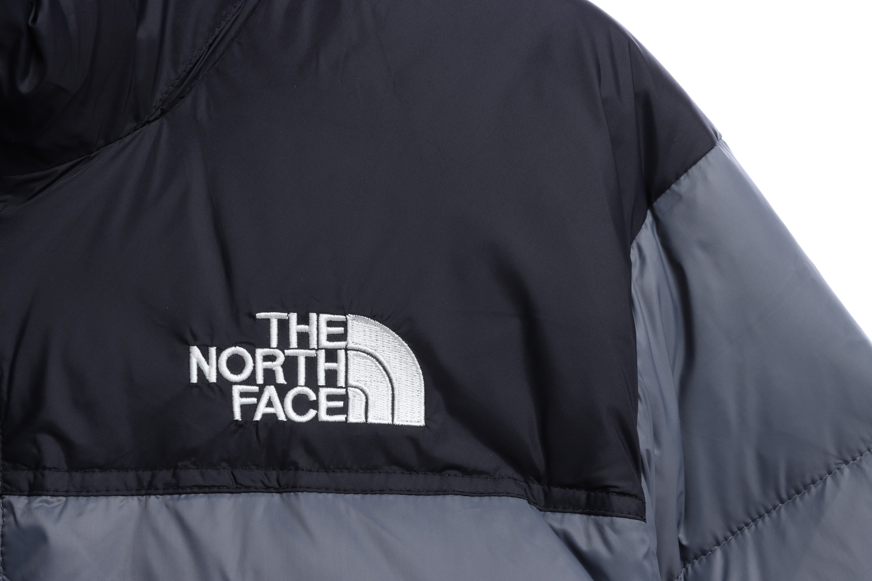 the n0*h F**e colorful snow mountain print down jacket 2021