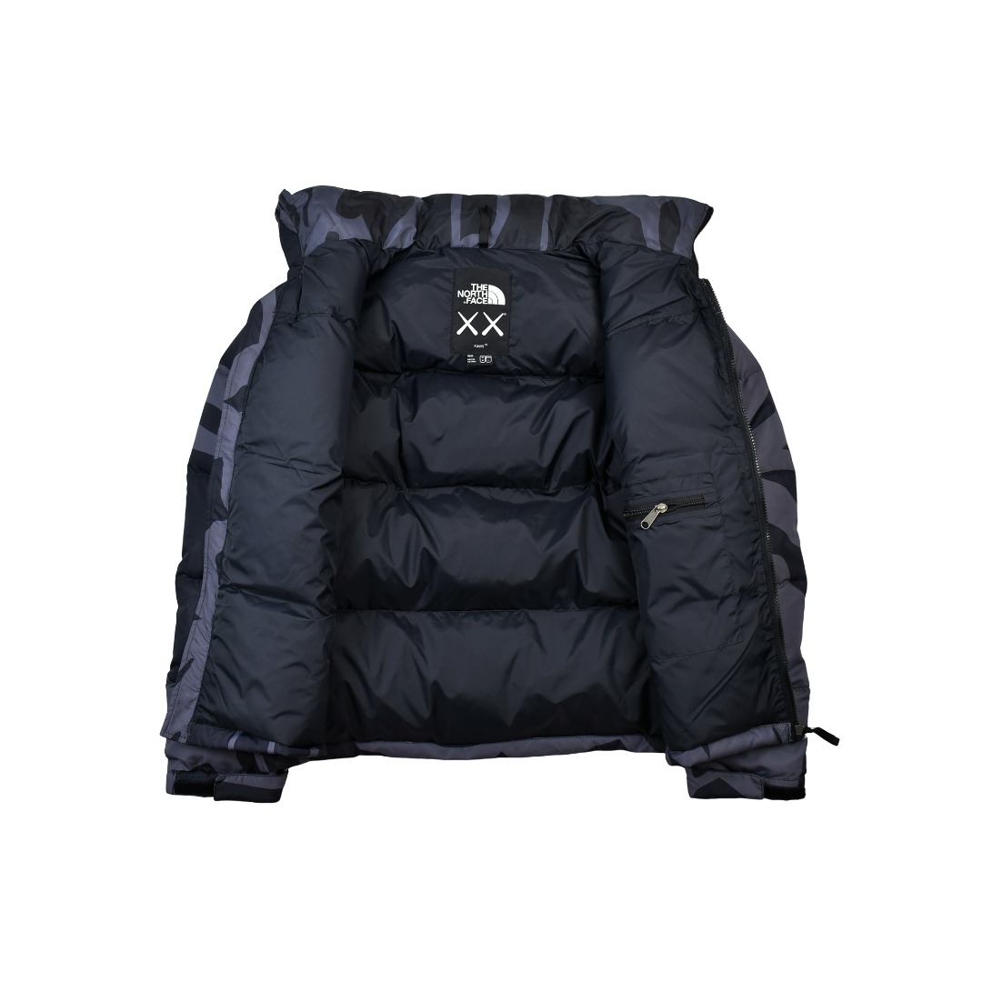 kaws x the n0*h f**e t*f  1996 down jacket