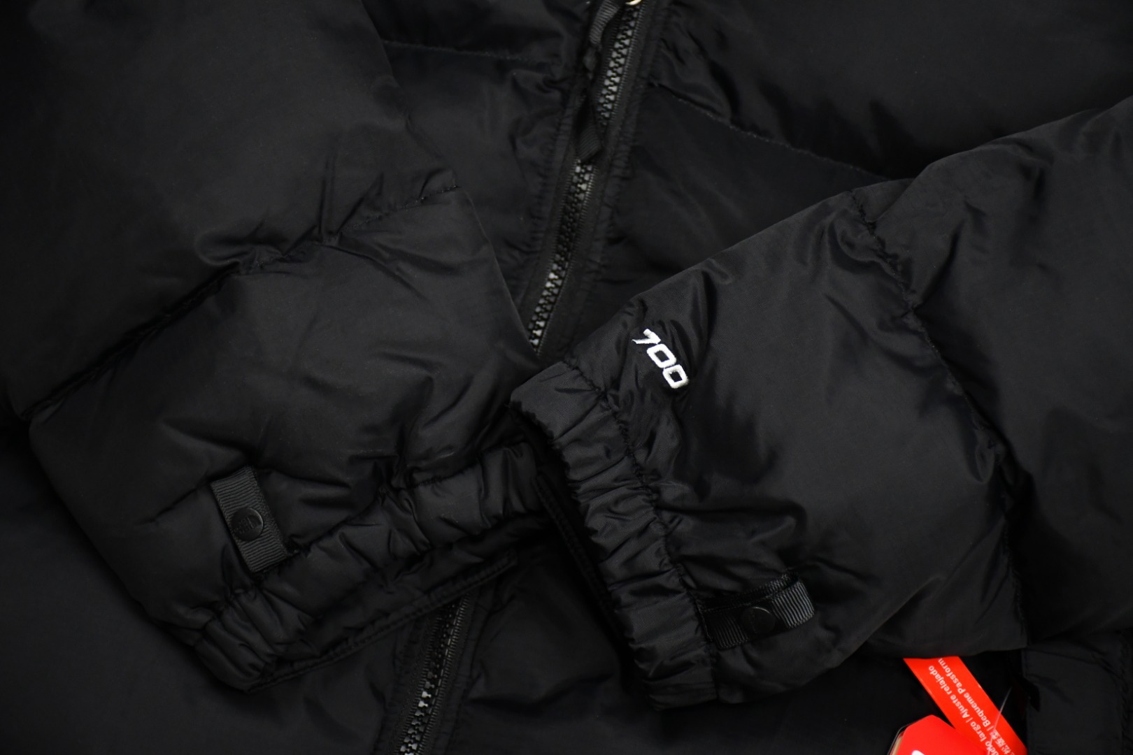 the n0*h f**e t*f  1996 down jacket black