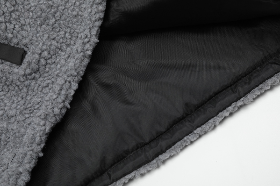 he norh f**e/t*f lamb wool coat (with added cotton lining)