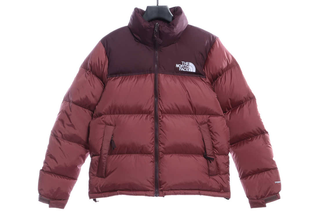the n0*h F**e 96 red-brown down jacket