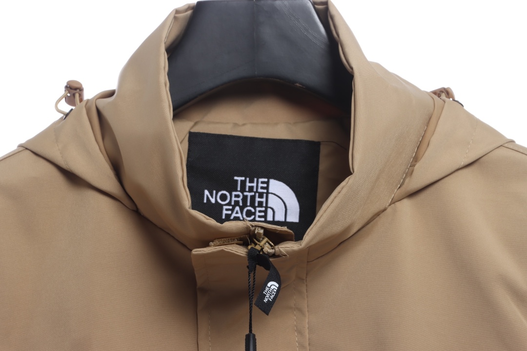 the n0*h F**e sleeve logo embroidered tech jacket