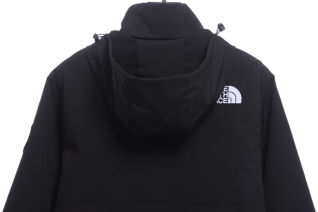 the n0*h F**e sleeve logo embroidered tech jacket