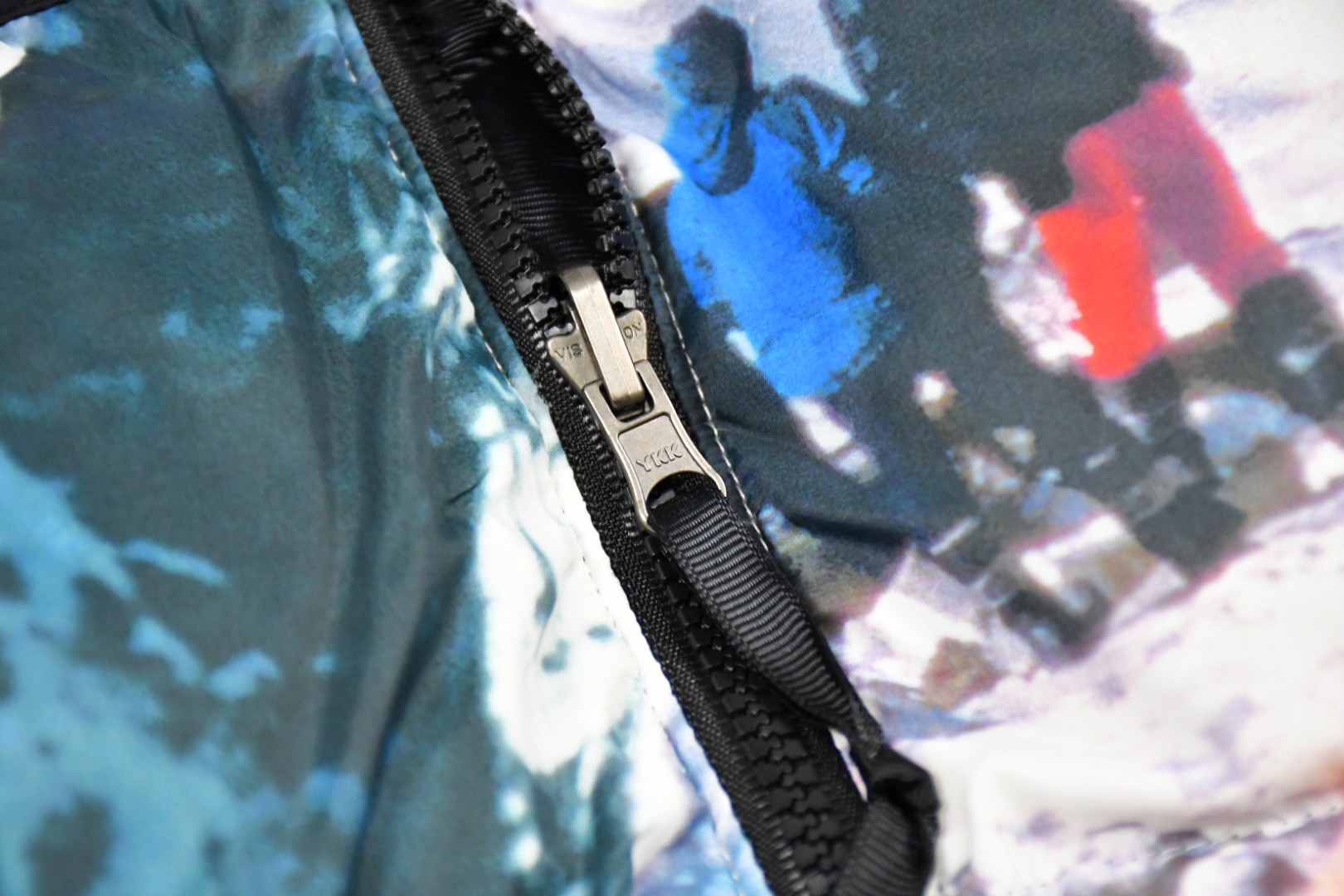 the n0*h f**e t*f × invincible printed mountain jacket
