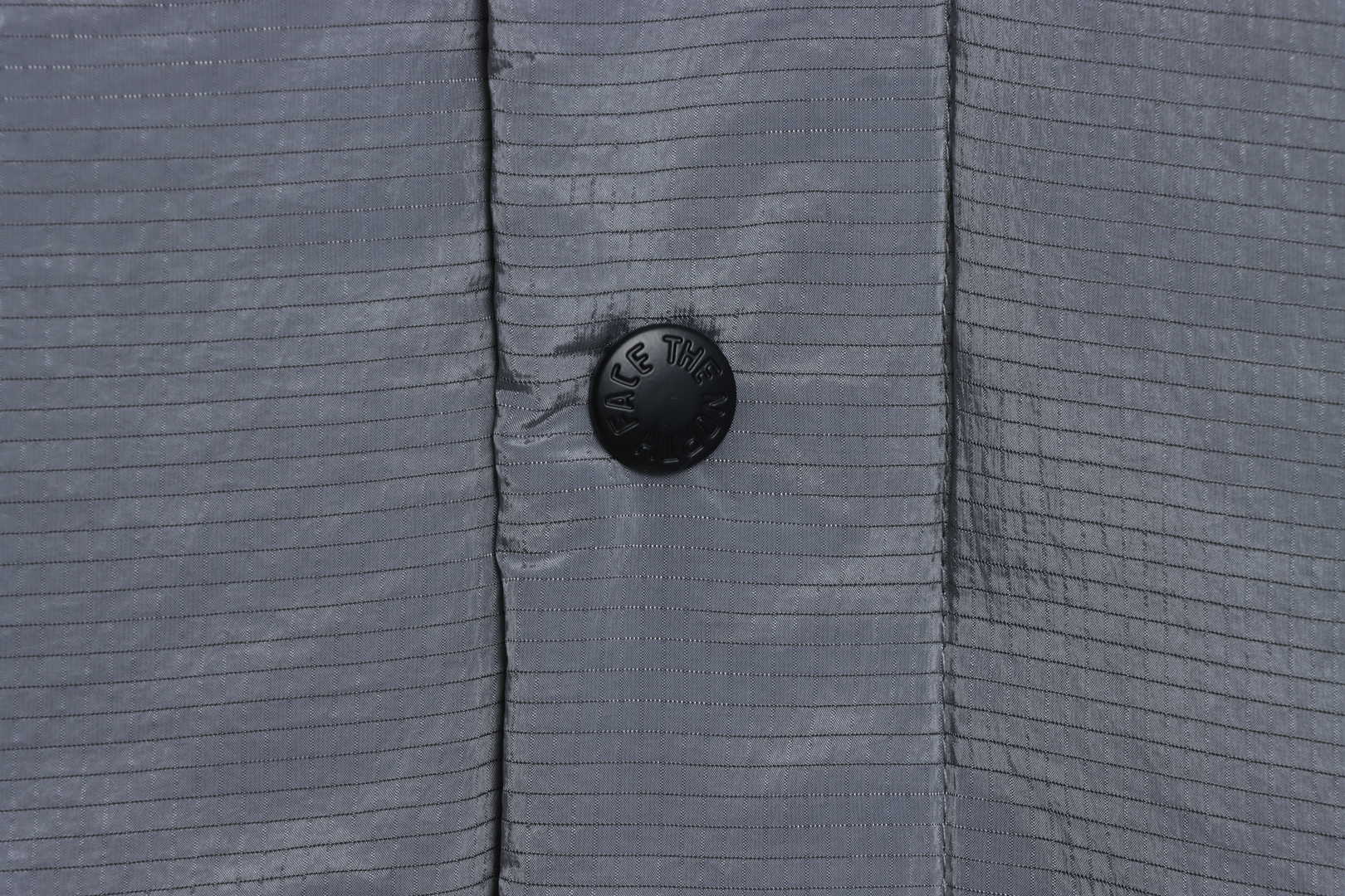 the n0*h F**e chest patch micro label down vest