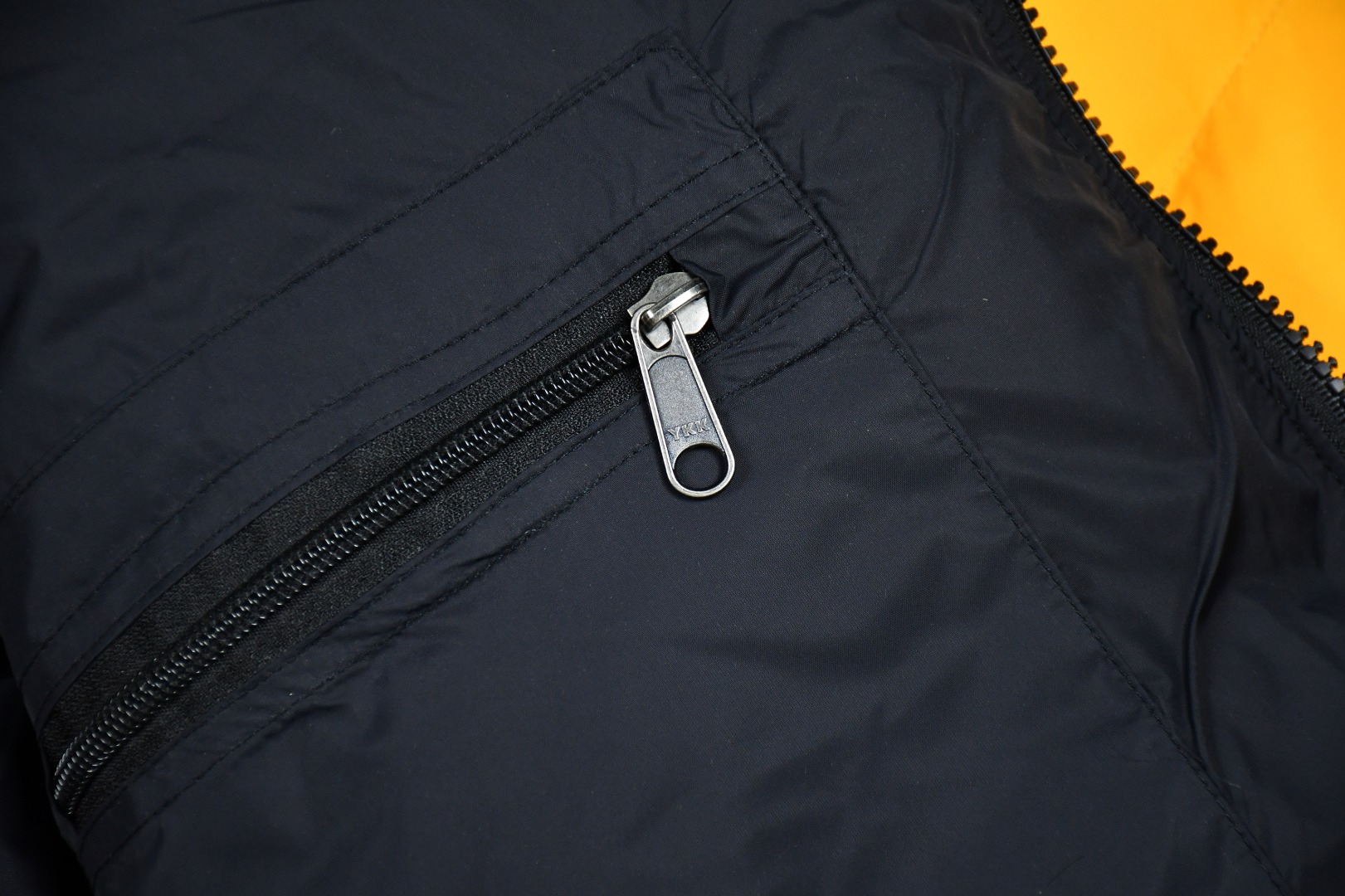 the n0*h f**e t*f  1996 down jacket yellow