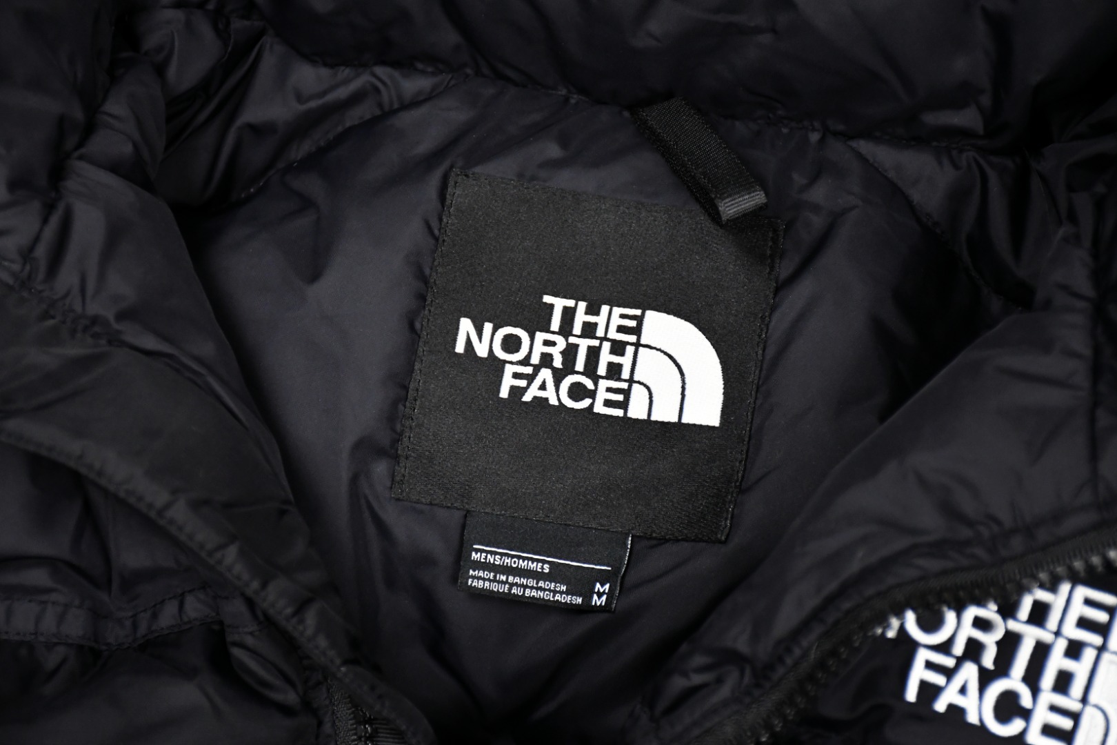 the n0*h f**e t*f  1996 down jacket black
