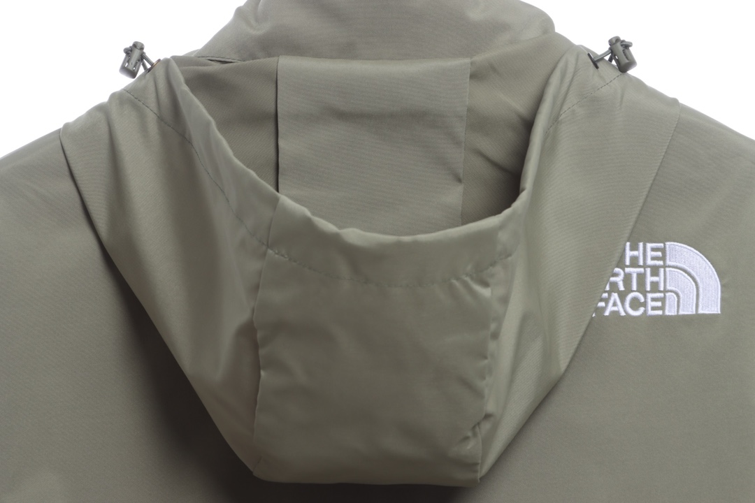 the n0*h F**e sleeve logo embroidered tech jacket