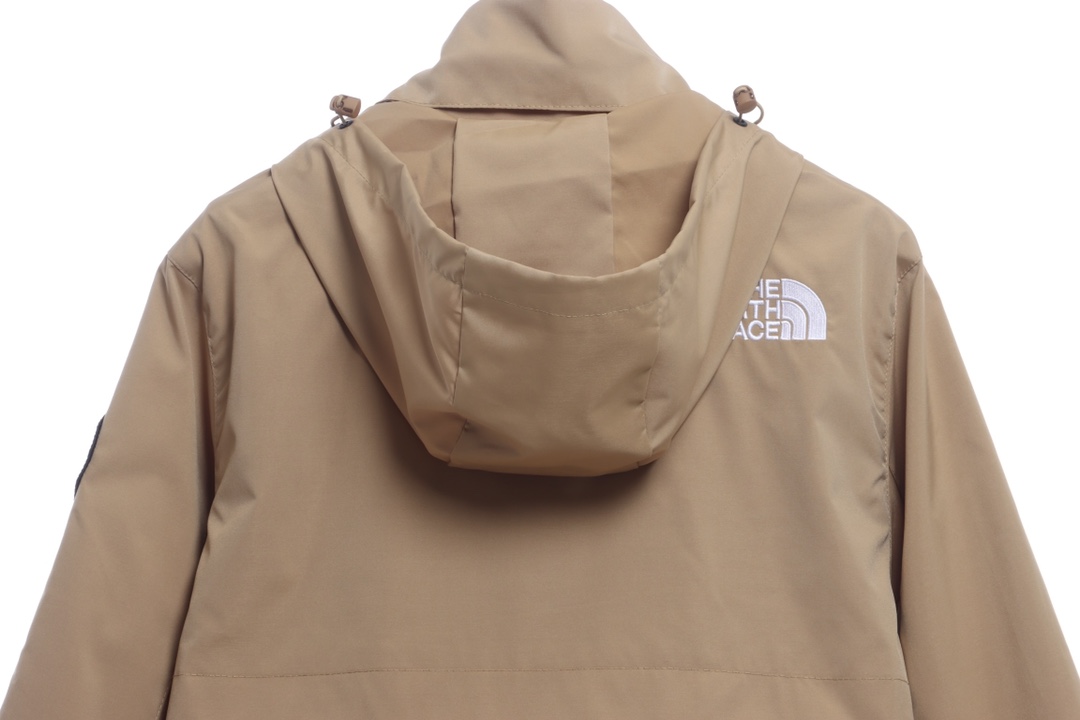 the n0*h F**e sleeve logo embroidered tech jacket