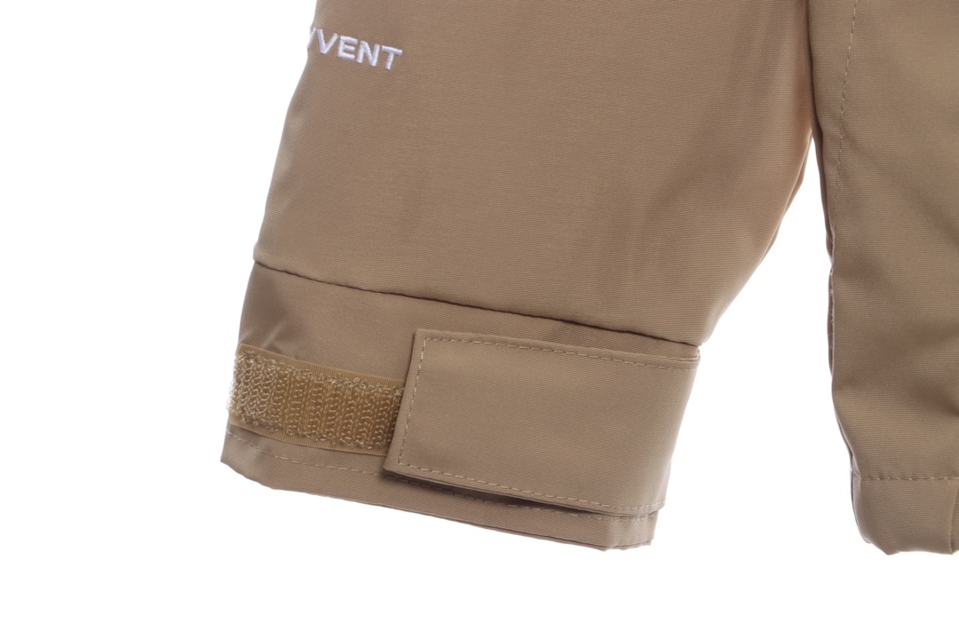the n0*h F**e sleeve logo embroidered tech jacket