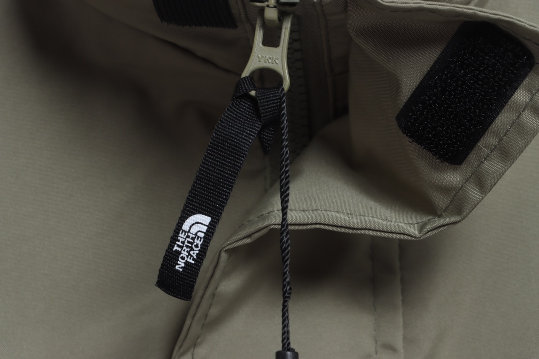 the n0*h F**e sleeve logo embroidered tech jacket
