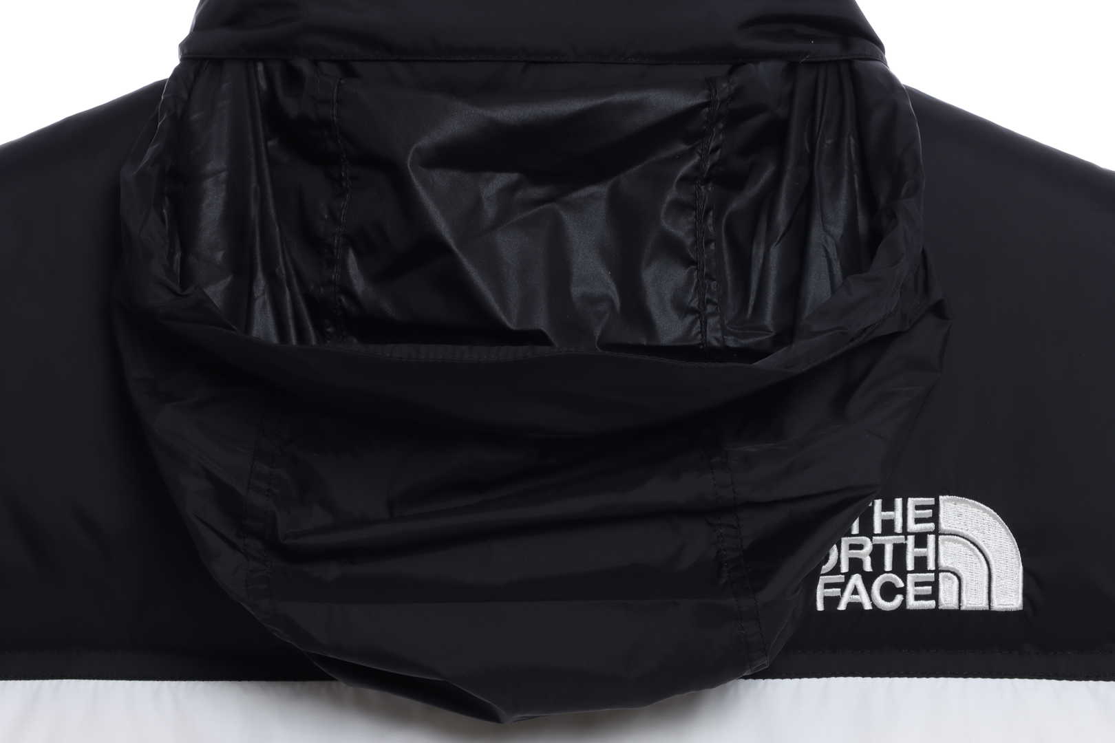 t*f 1996 basic down vest white