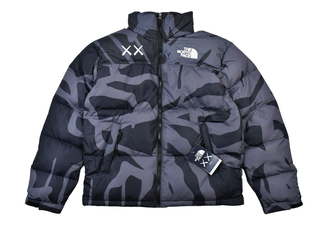 kaws x the n0*h f**e t*f  1996 down jacket