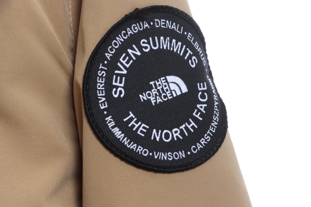 the n0*h F**e sleeve logo embroidered tech jacket