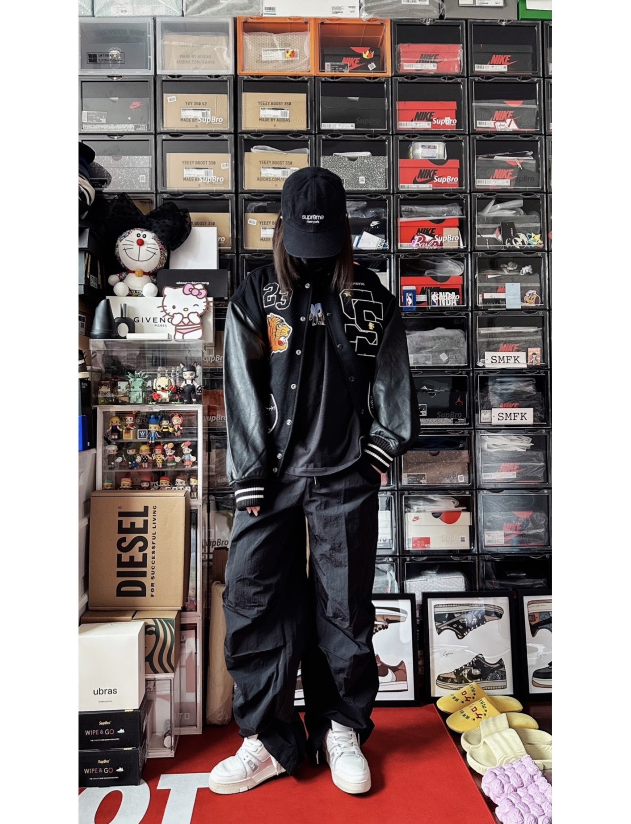 S*prem3 tiger varsity jacket 2023