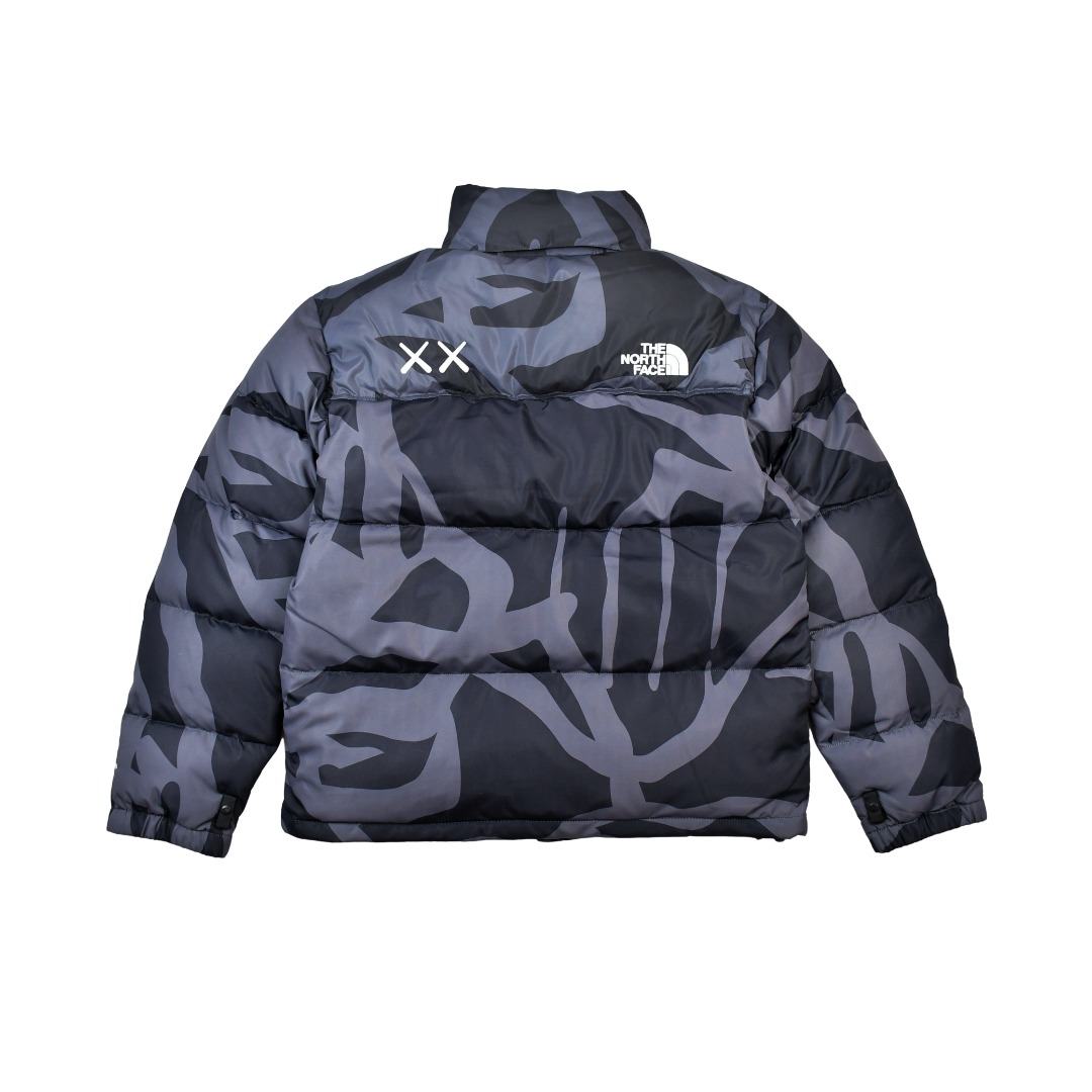 kaws x the n0*h f**e t*f  1996 down jacket