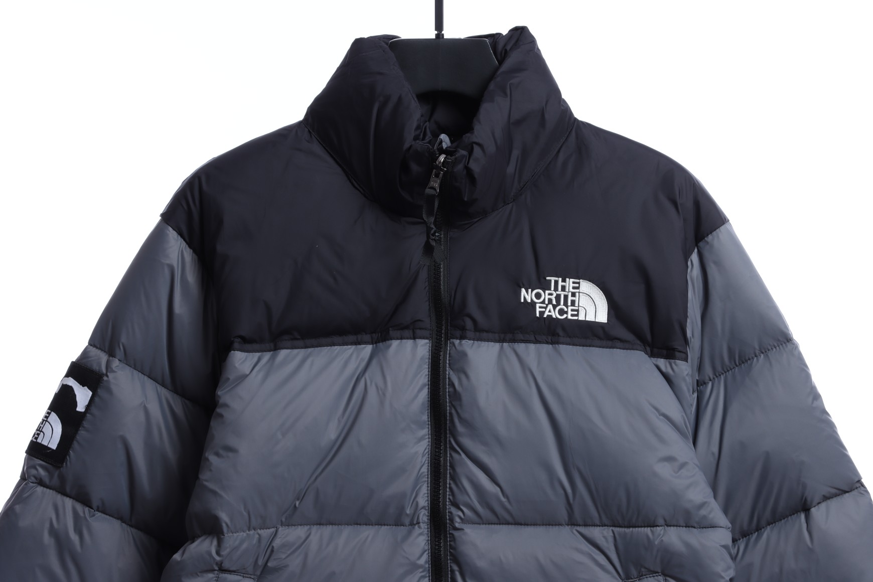 the n0*h F**e colorful snow mountain print down jacket 2021