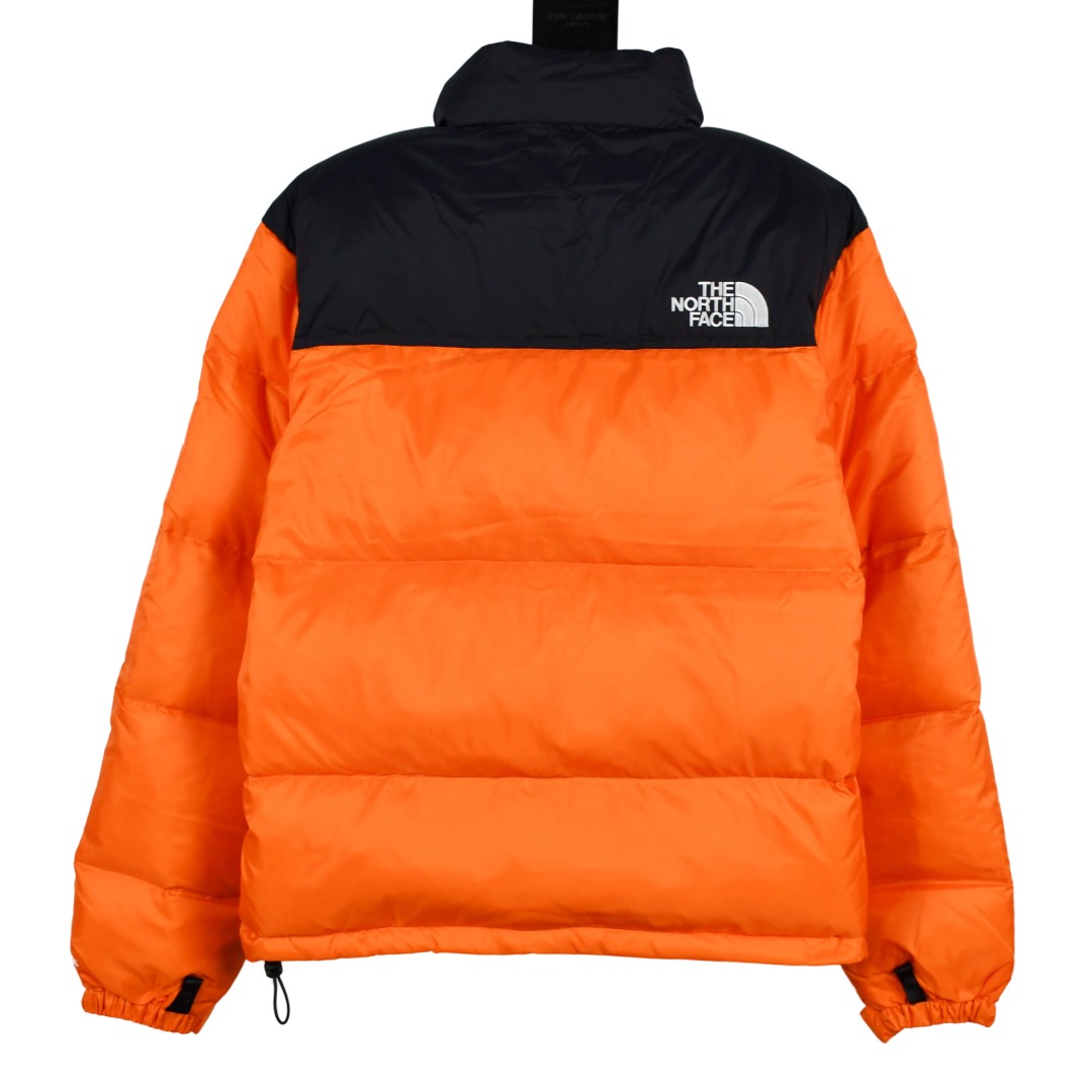 the n0*h f**e t*f  1996 down jacket orange