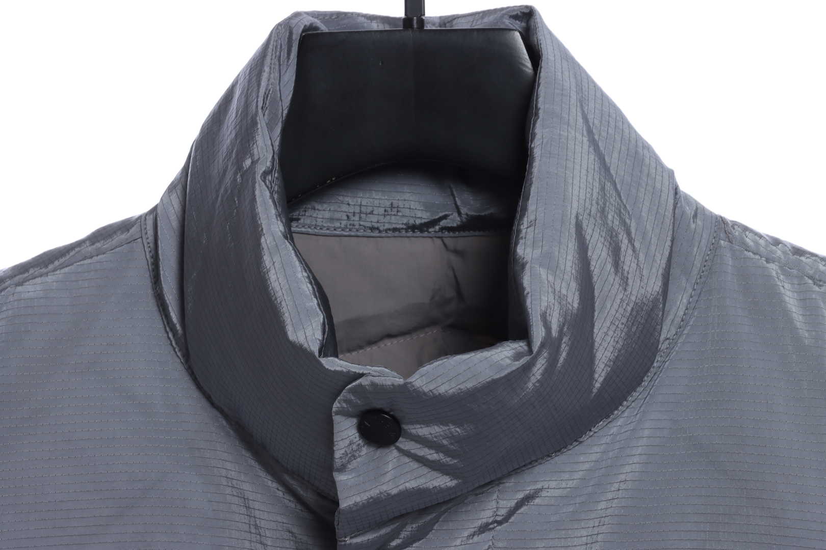 the n0*h F**e chest patch micro label down vest