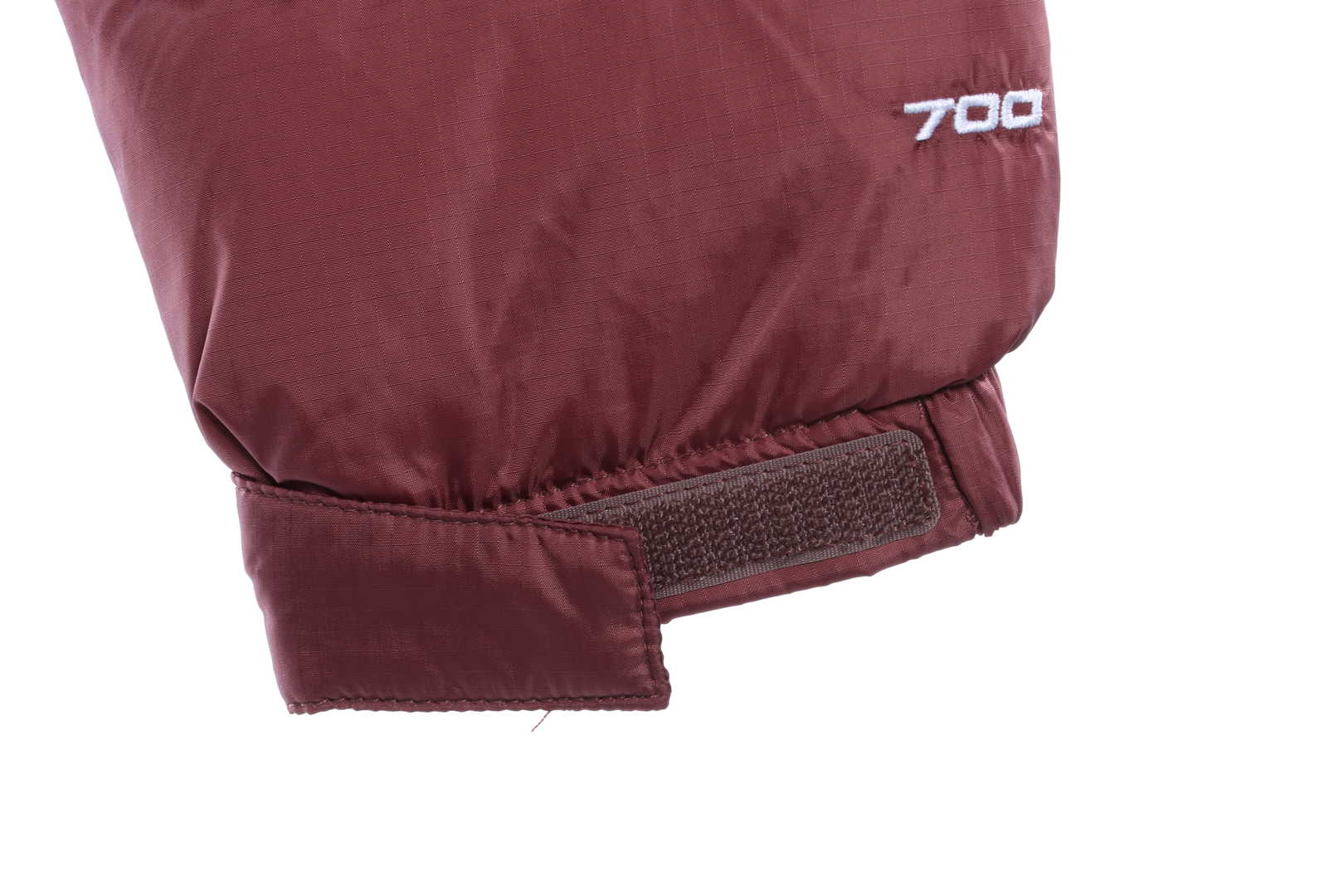 the n0*h F**e 96 red-brown down jacket