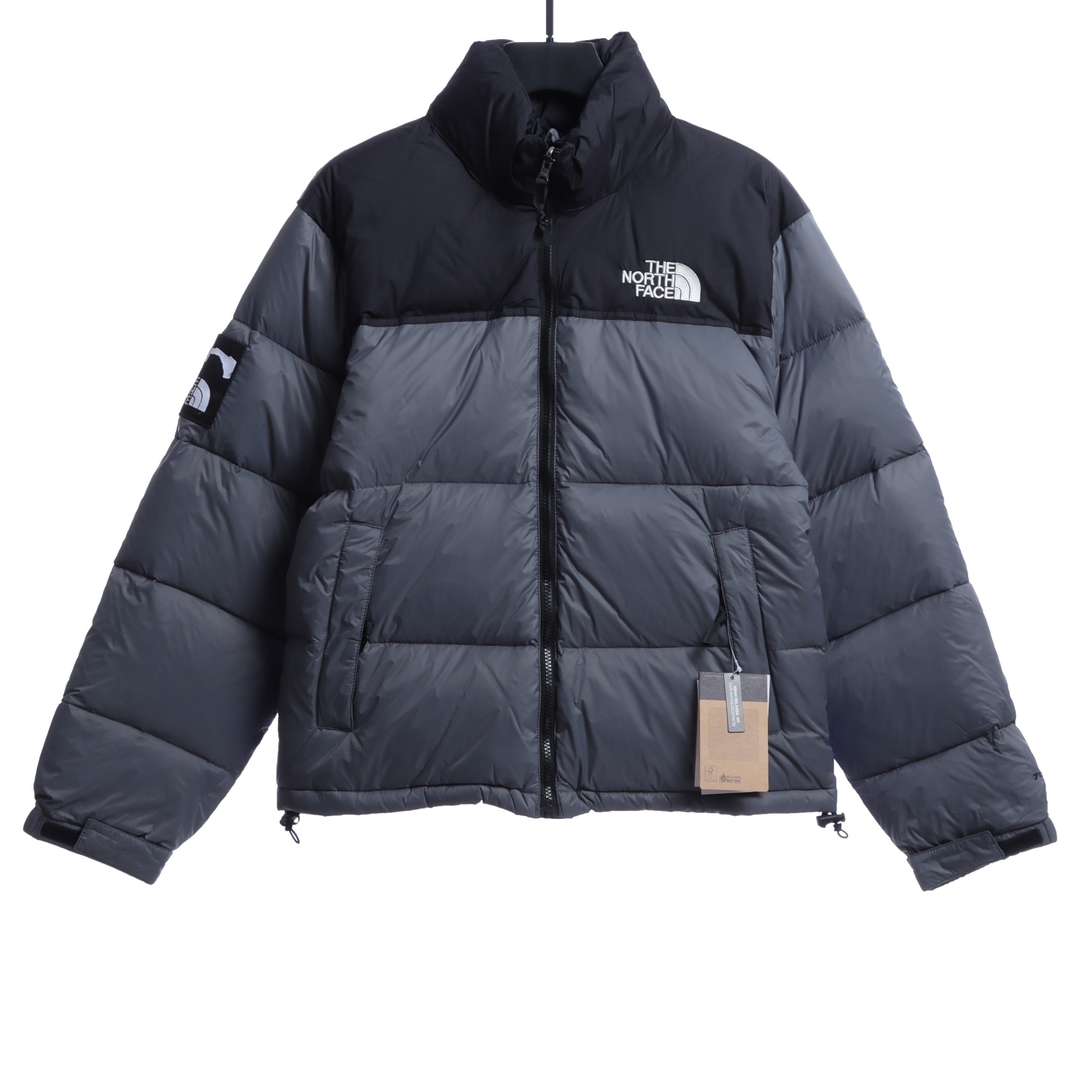 the n0*h F**e colorful snow mountain print down jacket 2021