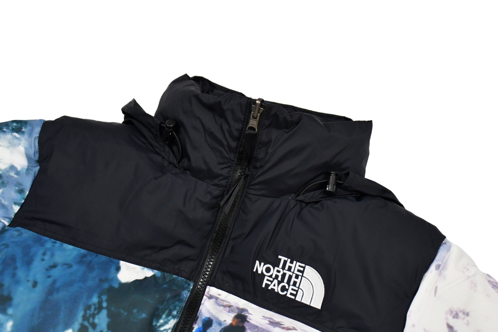 the n0*h f**e t*f × invincible printed mountain jacket