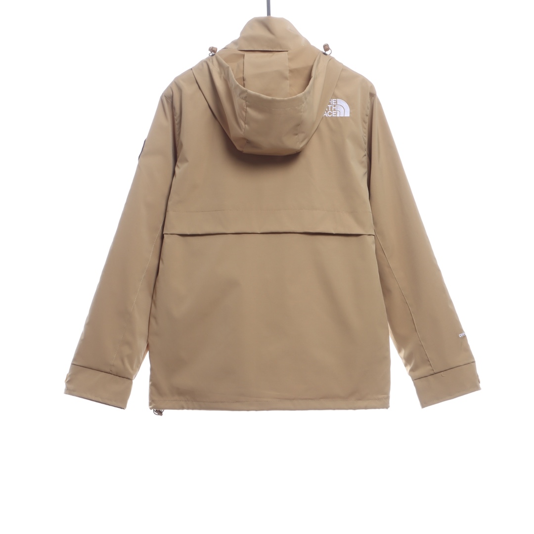the n0*h F**e sleeve logo embroidered tech jacket
