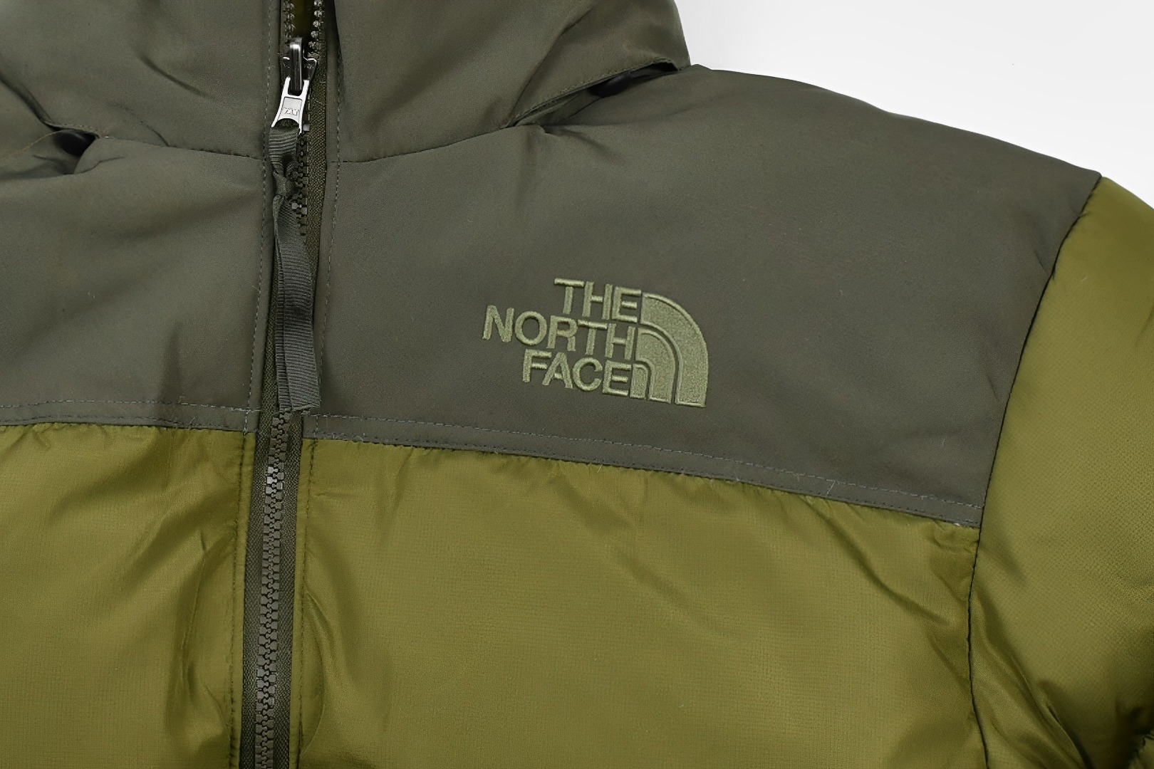 the n0*h f**e t*f  1996 down jacket army green