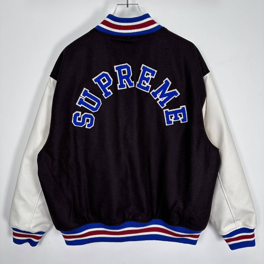S*prem3 tiger varsity jacket 2023