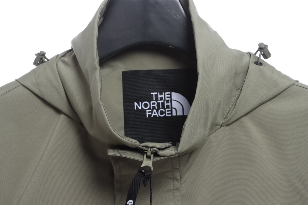 the n0*h F**e sleeve logo embroidered tech jacket