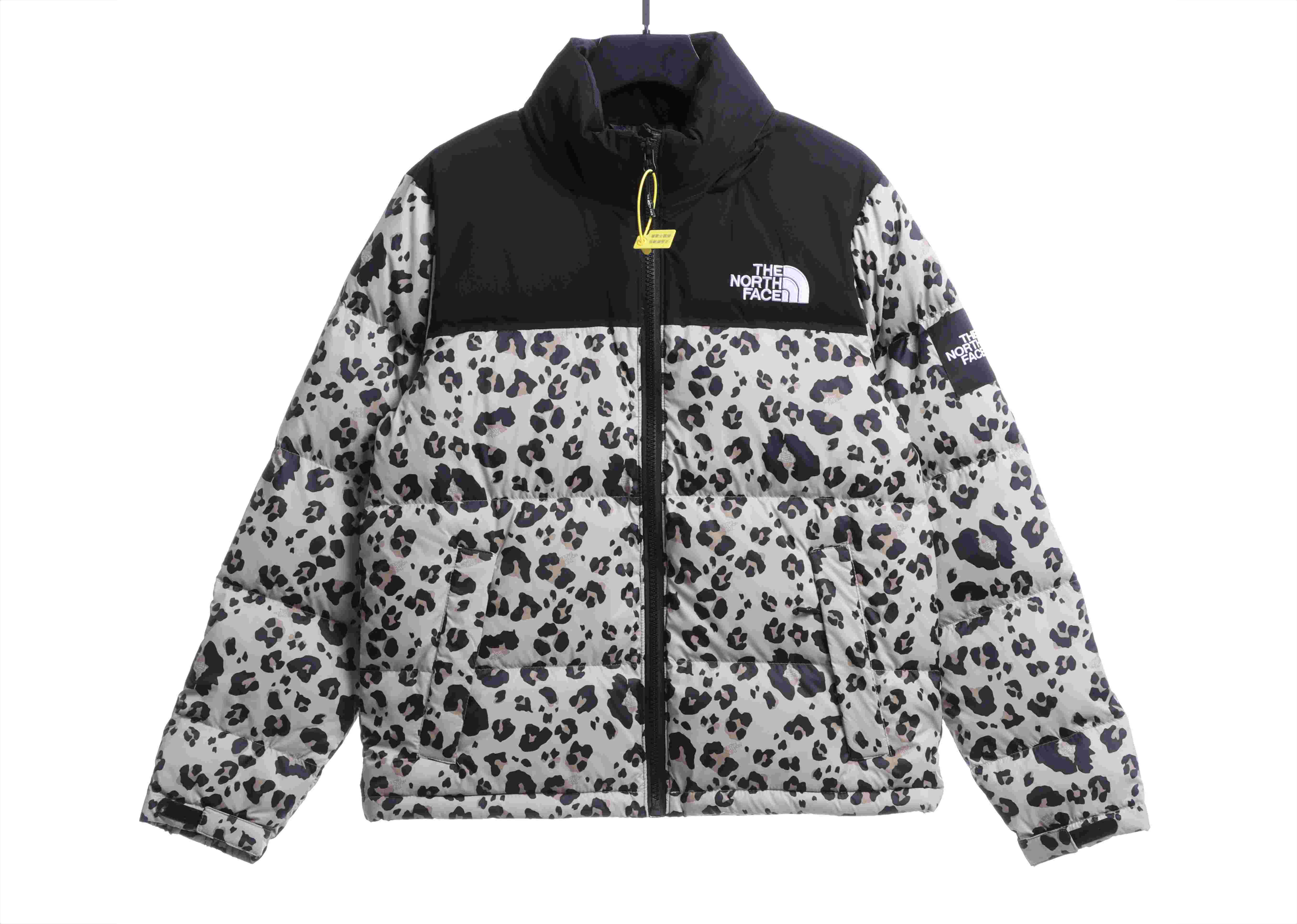 t*f*the n0*h f**e leopard down jacket