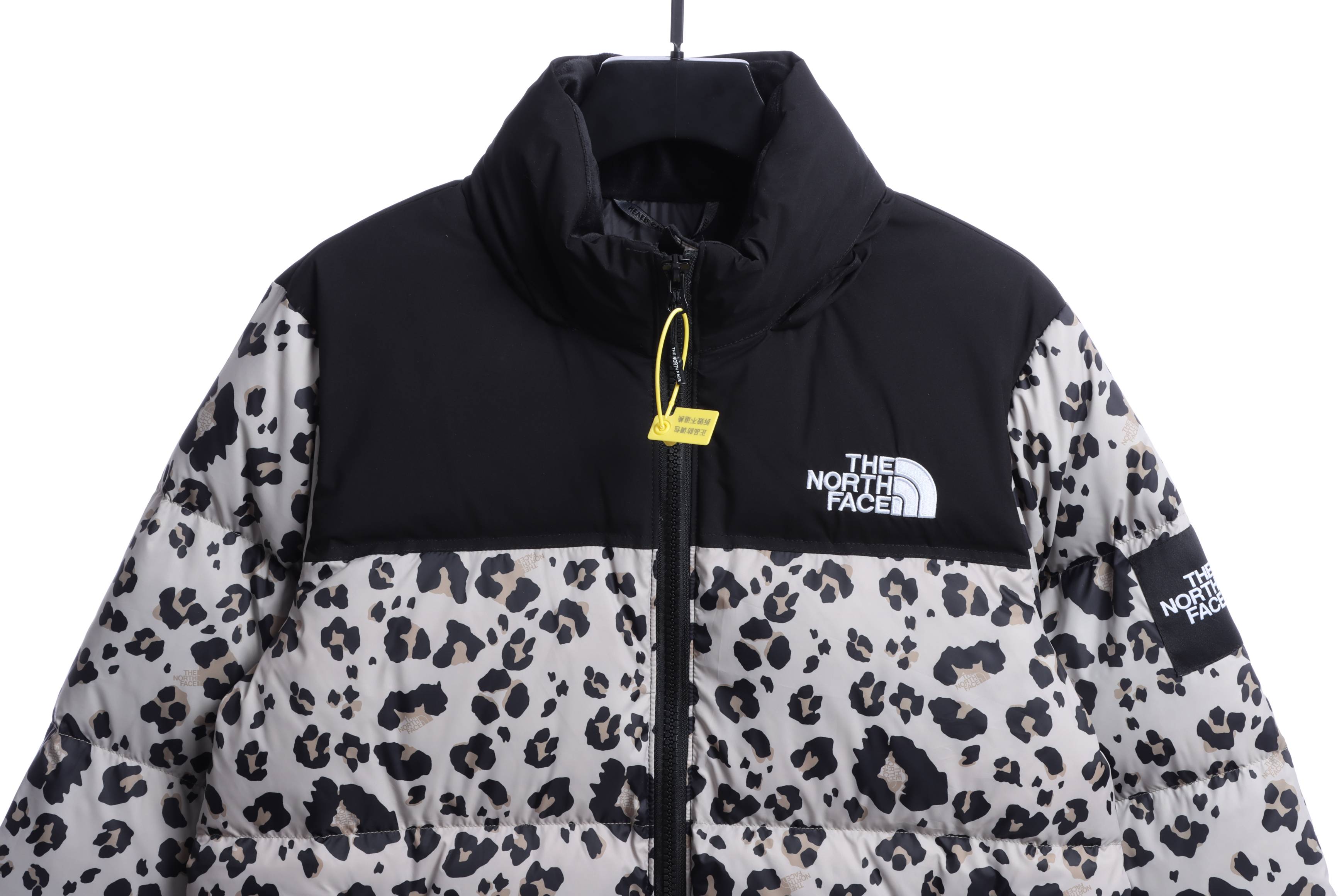 t*f*the n0*h f**e leopard down jacket