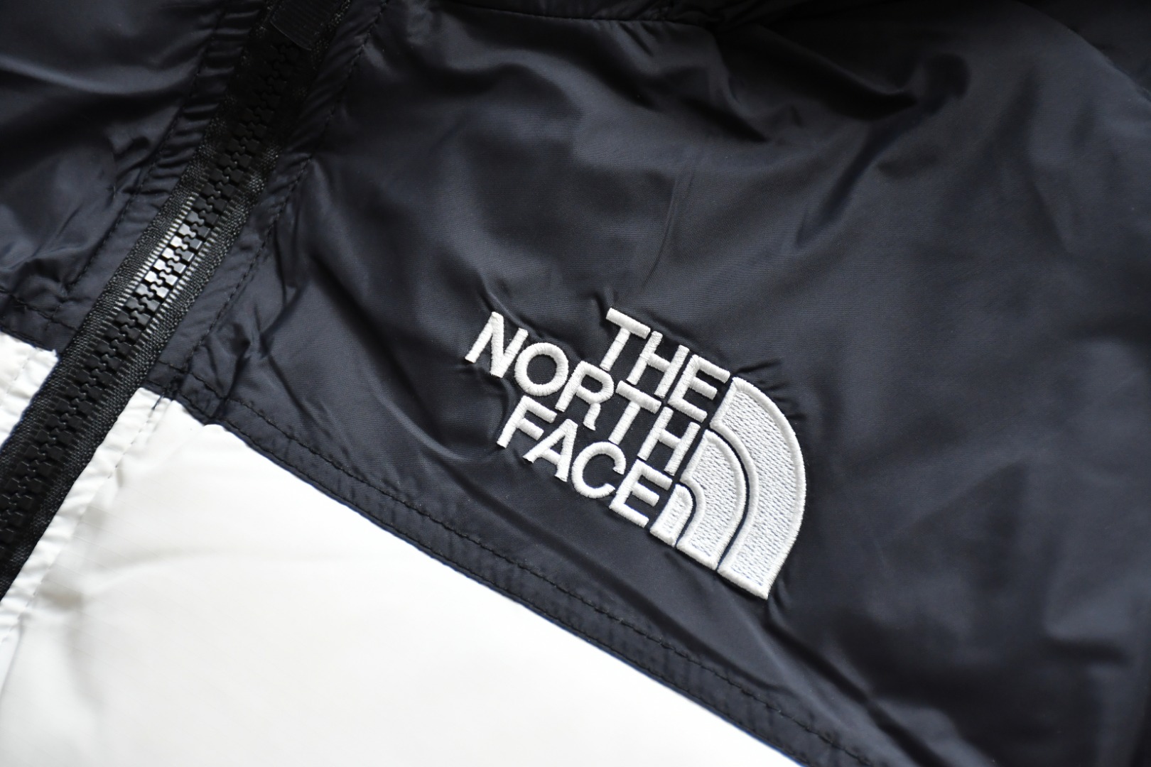 the n0*h f**e t*f  1996 down jacket white