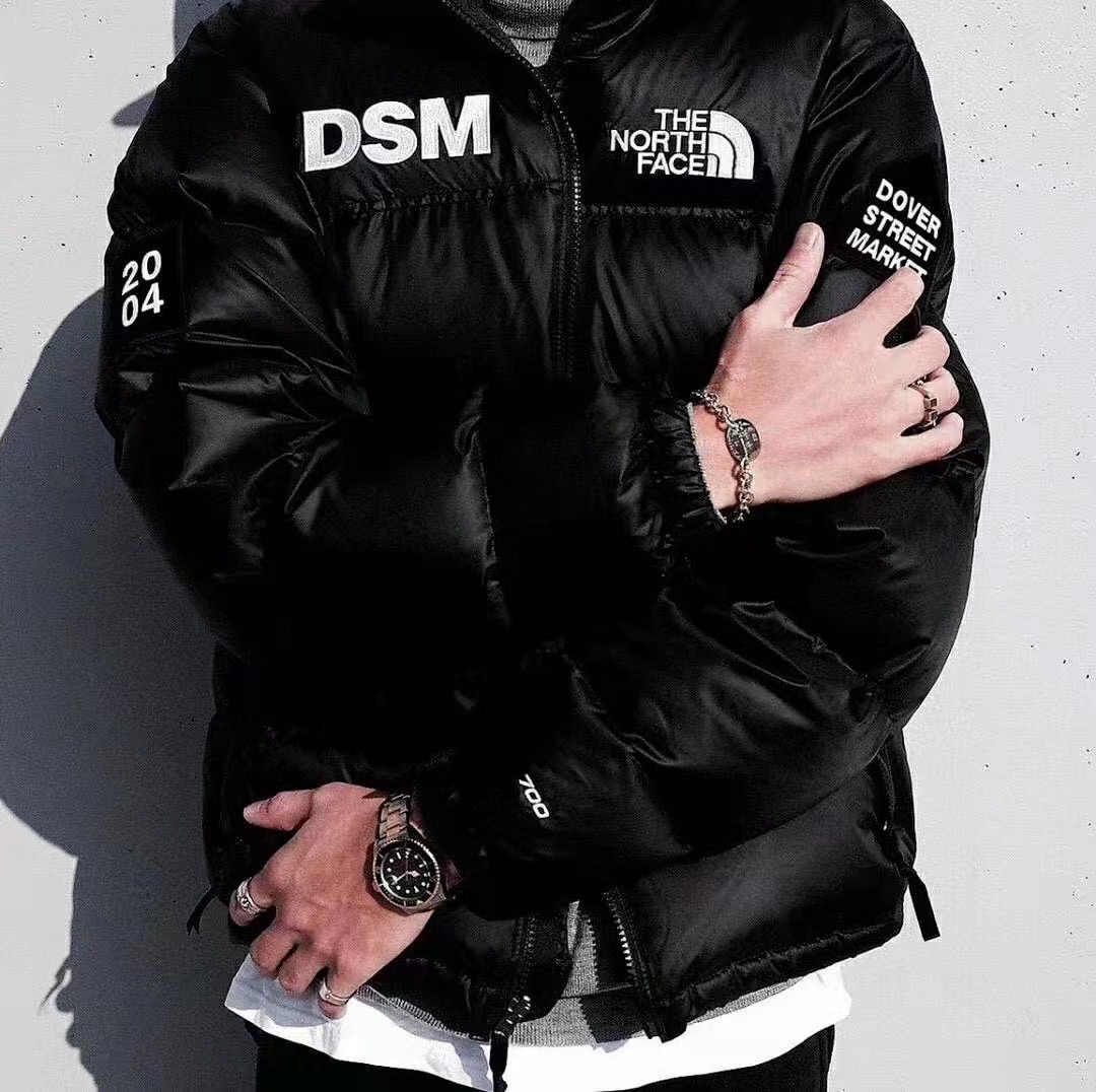 t*fxdsm 15th anniversary limited fashion zipper stand collar joint down jacket